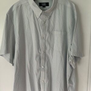Men's Cody James Light Blue Checkered Shirt